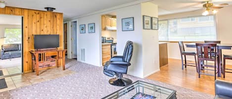 Sitka Vacation Rental | 3BR | 1.5BA | 1,200 Sq Ft | Stairs Required to Enter