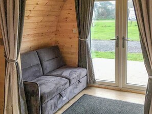 Living area | Lavender - Centry Glamping Pods, Brixham