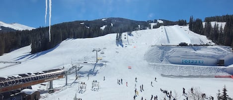 Great super pipe views from the condo