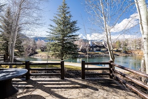 Walking Path and Lake Right Out the Back Door