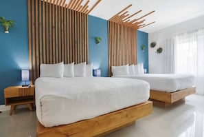 Bedroom. Exact unit will be assigned upon arrival. Views, colors and decor may vary.