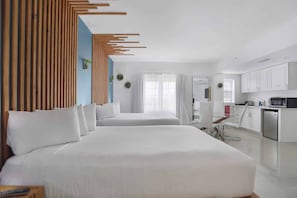Bedroom. Exact unit will be assigned upon arrival. Views, colors and decor may vary.