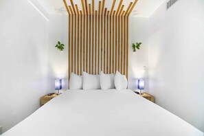 Bedroom. Exact unit will be assigned upon arrival. Views, colors and decor may vary.