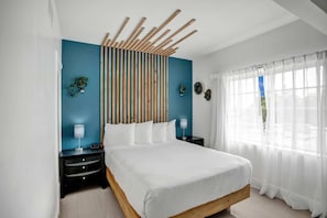 Bedroom. Exact unit will be assigned upon arrival. Views, colors and decor may vary.