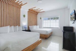 Bedroom. Exact unit will be assigned upon arrival. Views, colors and decor may vary.