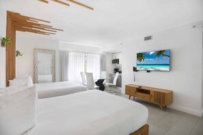Bedroom. Exact unit will be assigned upon arrival. Views, colors and decor may vary.