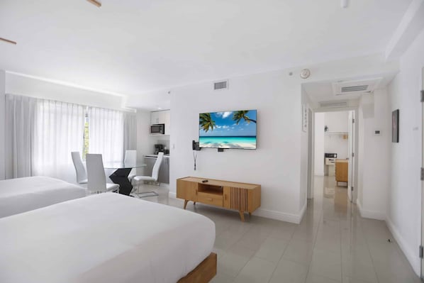 Bedroom. Exact unit will be assigned upon arrival. Views, colors and decor may vary.