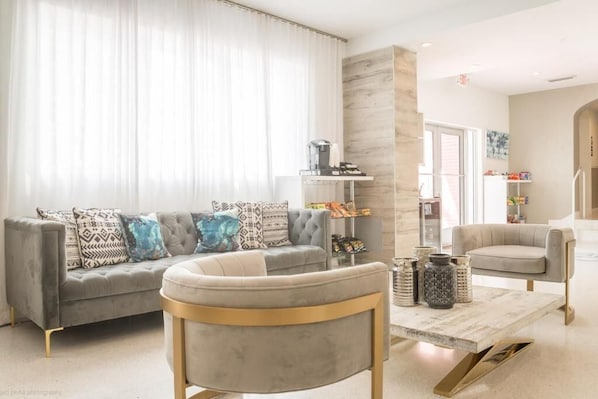 Stylish and spacious Lobby