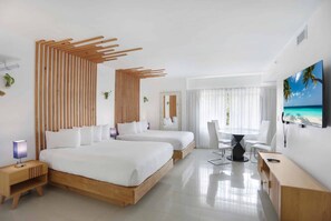 Bedroom. Exact unit will be assigned upon arrival. Views, colors and decor may vary.