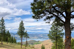 30 mins from Chelan, perched up in the hills with incredible views!