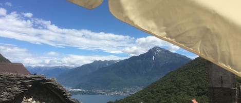 Vue depuis l’hébergement