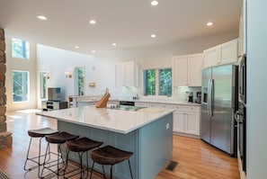 Kitchen area.