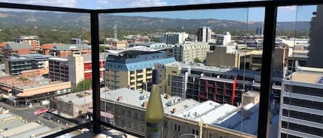 Adelaide is such a beautiful city! Enjoy your surroundings from a private balcony with gorgeous views. Gaze out to the Adelaide hills, down to the ocean or check out a birds eye view of one of Adelaide’s landmarks - Rundle Street! All while sipping on some great South Australian wine!!!!