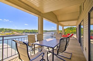 Furnished Patio | Lake Views