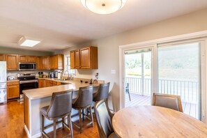 Well-equipped kitchen