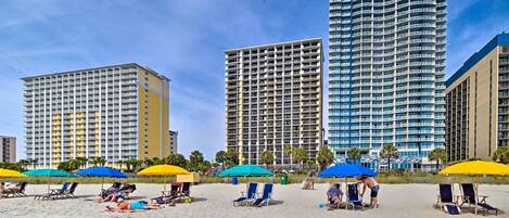 Myrtle Beach Vacation Rental | 1BR | 1BA | Step-Free Access | 550 Sq Ft