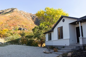 This house is so close to the mountains-stunning views from almost every room.