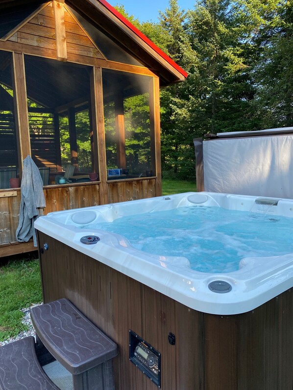 Bubbelpool utomhus