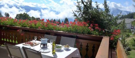 Nuage, Ciel, Plante, Fleur, Propriété, Table, Meubles, Pot De Fleur, Chaise, Mobilier De Jardin