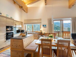 Table, Furniture, Countertop, Cabinetry, Kitchen, Window, Wood, Chair, Interior Design, Flooring