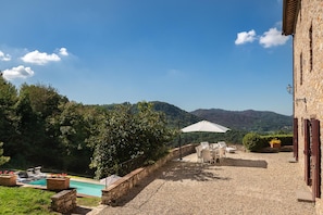 Balcony / Terrace / Patio, Pool, Scenic View