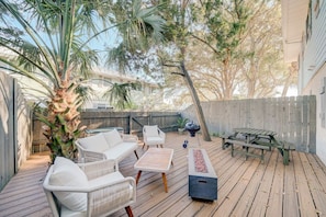 Your Personal Outdoor Oasis: Step onto Your Private Patio Deck and Savor the Moments