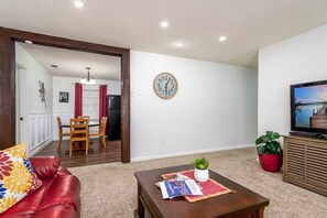Family room towards the dining area.