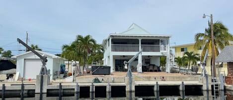 Canal View of house