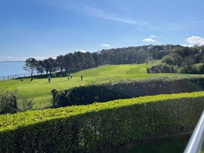 View of Helens Bay Golf Club from balcony