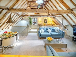 Open plan living space | Haberdashers Loft, Bungay