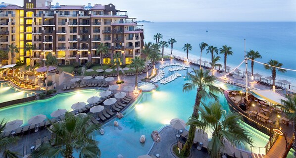 Ocean and resort view