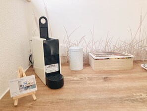 Kaffe och/eller kaffebryggare