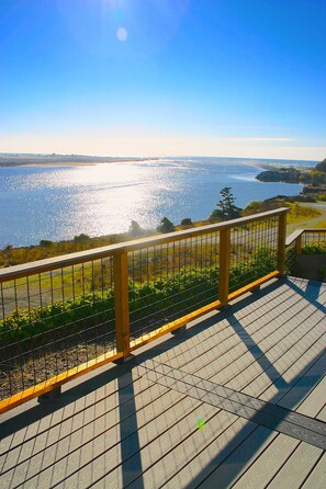 Pacific Ocean View from the Deck