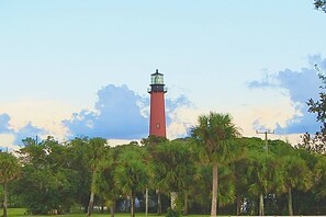 Tour the famous Jupiter Lighthouse, only a 3 minute car ride from the house.