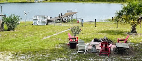 View of dock from the Gazebo