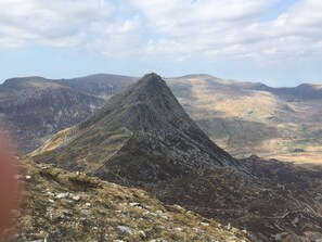 Tryfan, one of the harder peaks to summit in Snowdownia