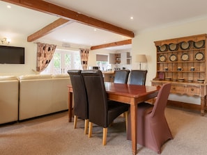 Dining Area | Riverside Cottage - Bridge Cottage and Apartments, Brandon