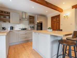 Kitchen area | Riverside Cottage - Bridge Cottage and Apartments, Brandon