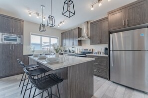 Well-stocked kitchen