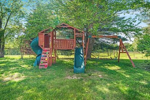 Playground with tree shades