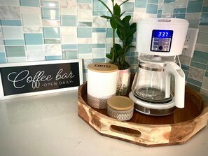 Coffee Station. 