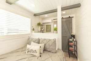 Queen bed