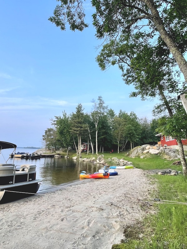 View of the beach June 20th.