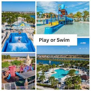 Water, Amusement Park, Pool, Architecture, Building