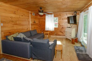 Living Room with pull out sofa bed 