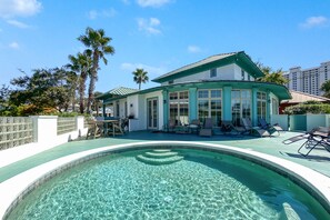 Private pool and patio