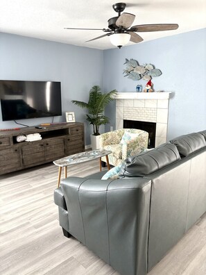 Lots of room for game night or to enjoy an evening movie