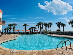 Relax the day away at the Oceanfront Pool!