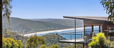 Breathtaking coastal and bush views