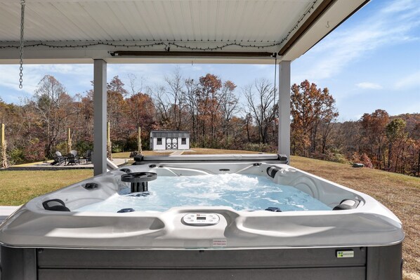 Bubbelpool utomhus